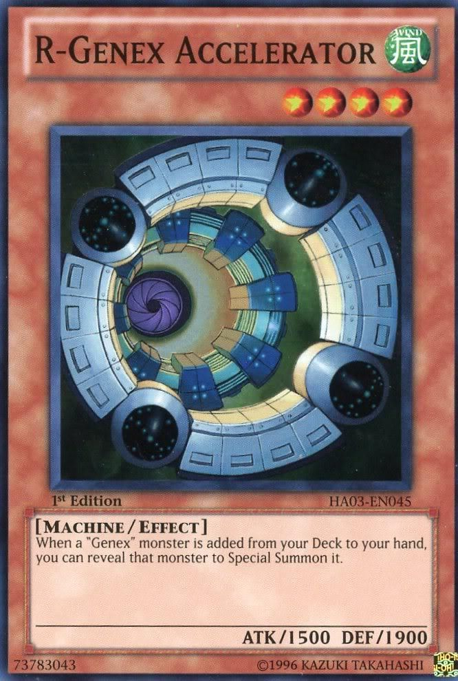 Accélérateur R-Genex [HA03-FR045] Super Rare