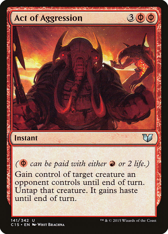 Acte d'agression [Commander 2015]