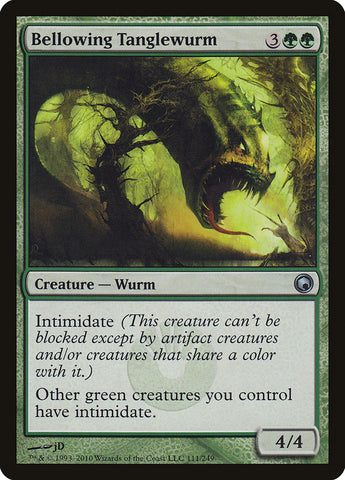 Bramido Tanglewurm [Cicatrices de Mirrodin]