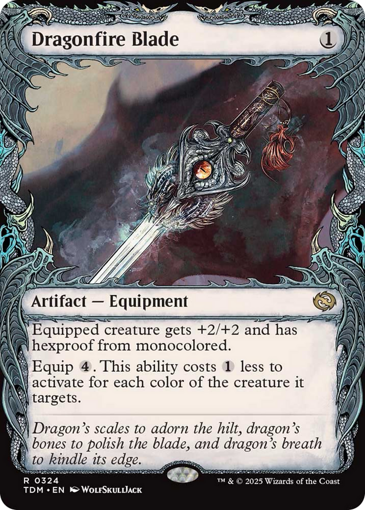 Lame de feu draconique (Présentation) [Tarkir : Tempête de dragons]