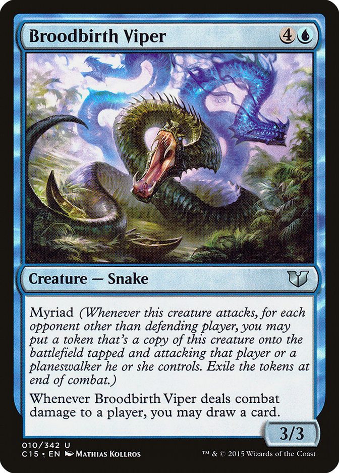 Vipère de la genèse de couvée [Commander 2015]
