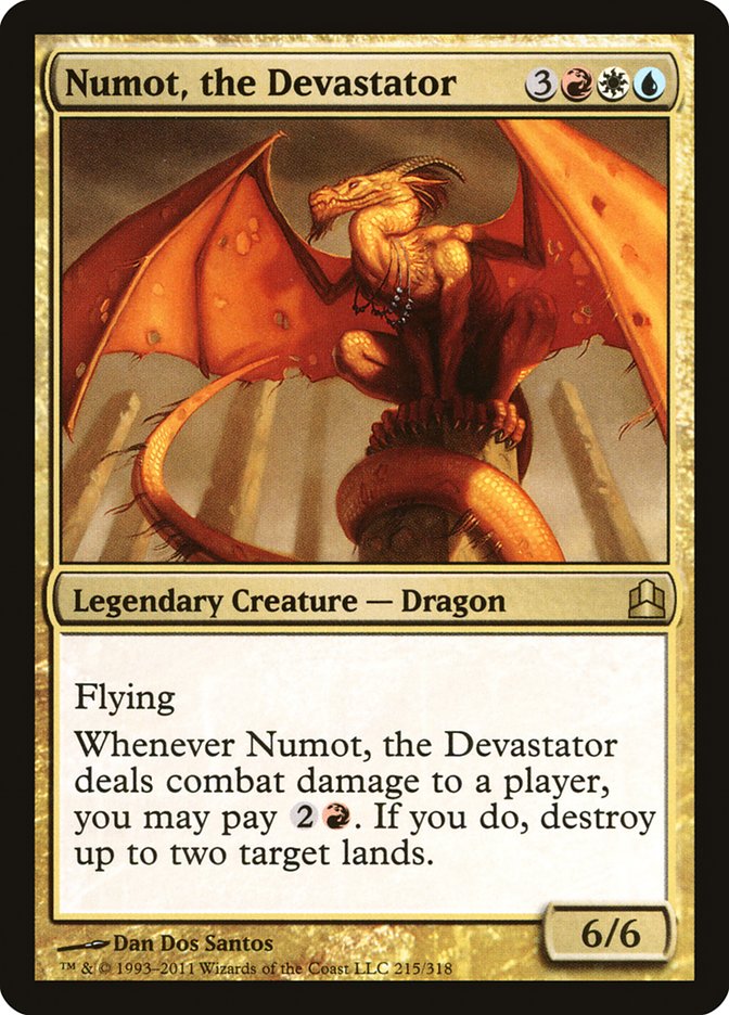 Numot, le Dévastateur [Commander 2011]