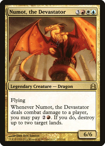 Numot, le Dévastateur [Commander 2011]