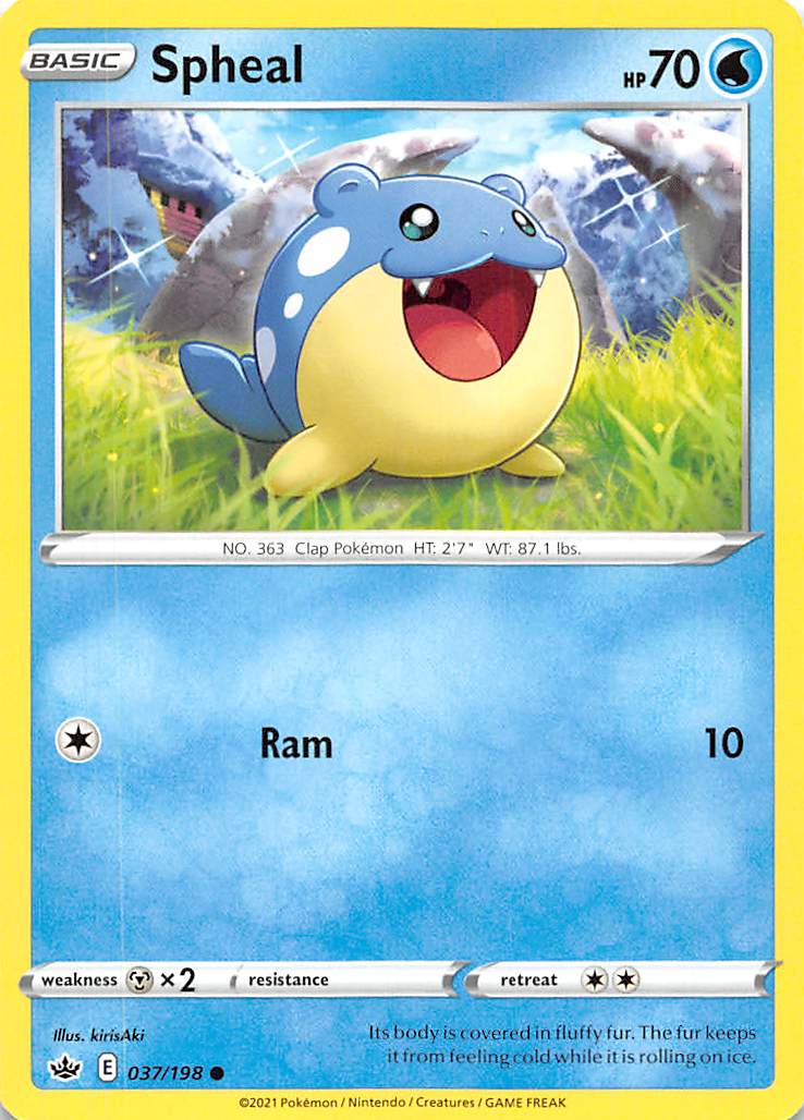 Spheal (037/198) [Espada y Escudo: Reinado Helado]