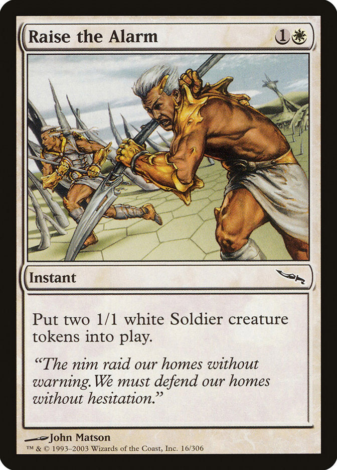 Sonner l'alarme [Mirrodin]
