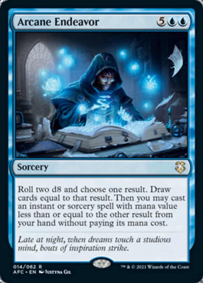Effort arcanique [Magic: The Gathering—Commander Légendes : La bataille du Pont des plaines]