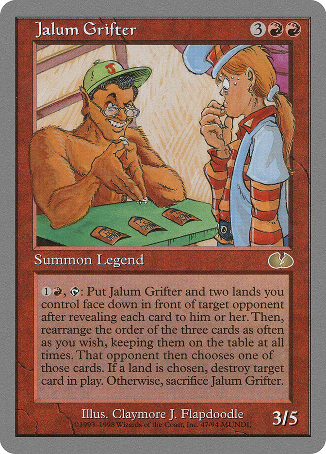 Jalum Grifter [Sin pegar]