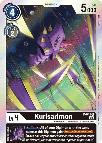 Kurisarimon [P-045] [Cartas del Paquete de Revisión]