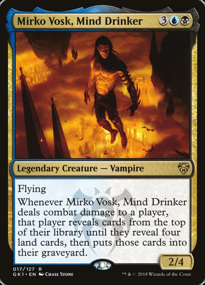 Mirko Vosk, buveur d'esprits [Kit de guilde Guildes de Ravnica]