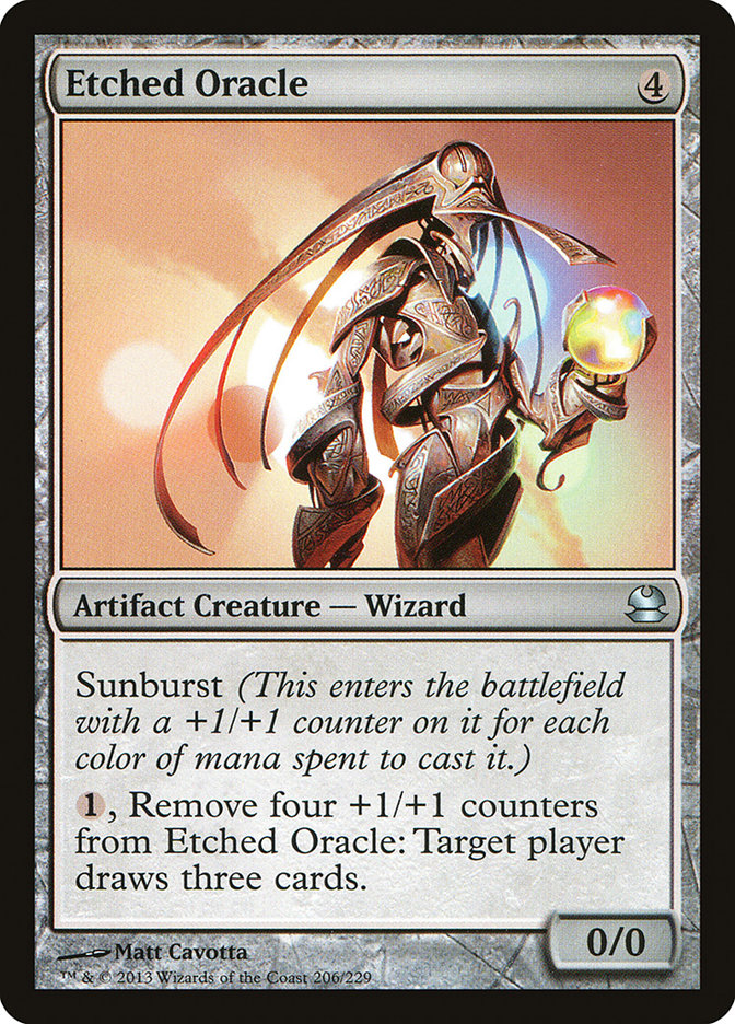 Oracle gravée [Modern Masters]