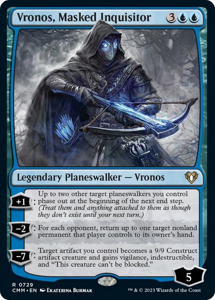 Vronos, Inquisidor Enmascarado [Commander Masters]