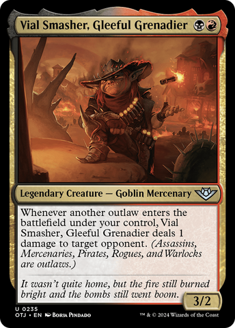 Vial Smasher, Granadero Alegre [Forajidos de Cruce Trueno]