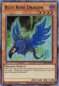 Dragon Rose Bleue (Violet) [LDS2-FR104] Ultra Rare
