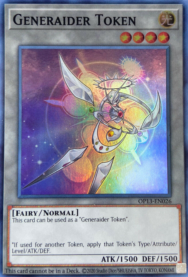 Jeton Généraideur [OP13-FR026] Super Rare
