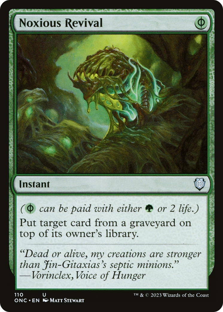 Récupération nocive [Phyrexia : Tous seront un – Commandant]