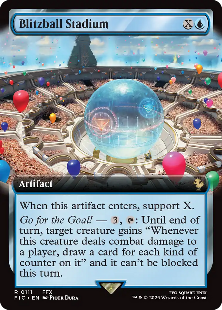 Stade de Blitzball (Illustration étendue) [FINAL FANTASY Commander]
