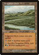 Fossé d'irrigation [Invasion]