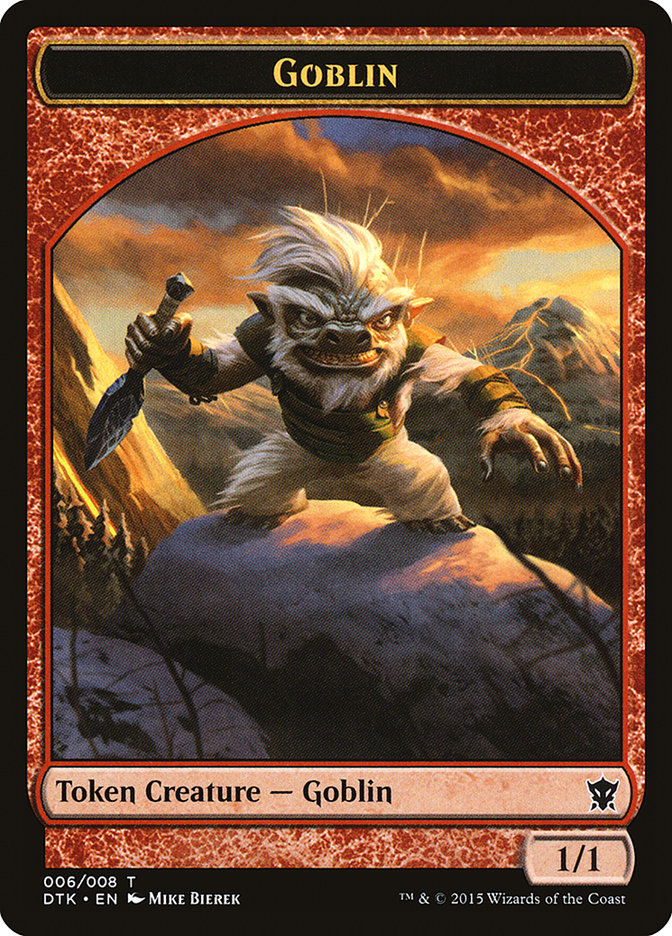 Ficha de trasgo [Dragones de Tarkir Tokens]