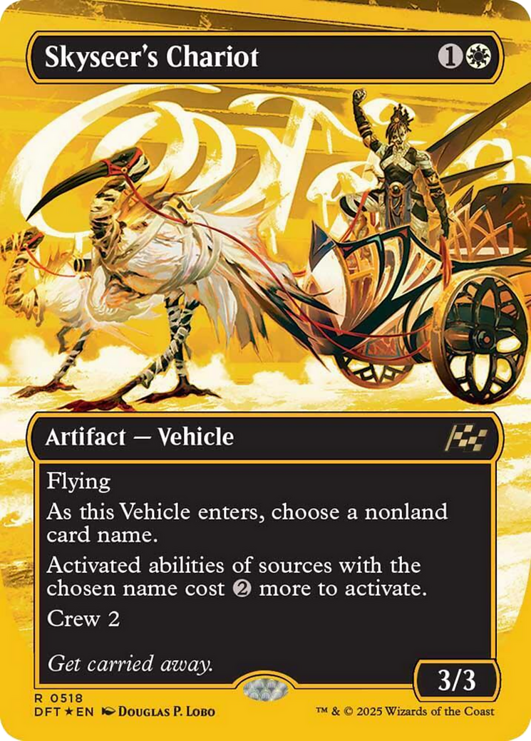 Char du Voyant céleste (Sans bordure) (Foil 1re place) [Aetherdrift]