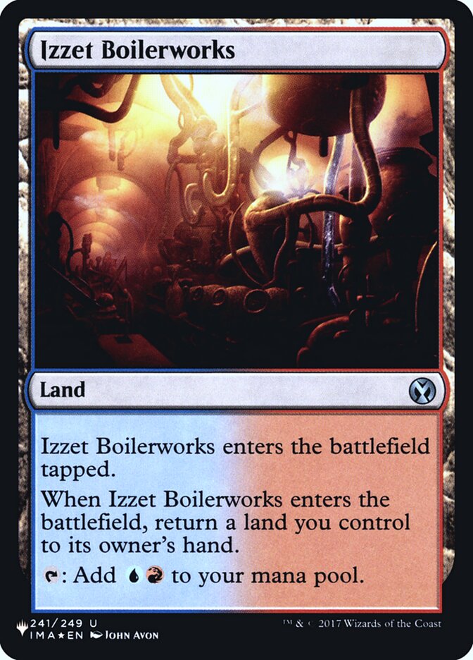 Usine de moteurs Izzet [Secret Lair: Pile je gagne, face tu perds]