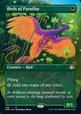 Aves del Paraíso (Arte alternativo sin borde) [Dominaria Remastered]
