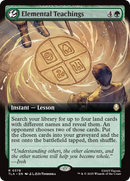 Enseñanzas Elementales (Arte Extendido) [Avatar: The Last Airbender]