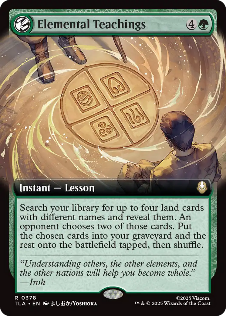 Enseñanzas Elementales (Arte Extendido) [Avatar: The Last Airbender]