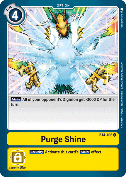 Purga Luminosa [BT4-106] [Great Legend]
