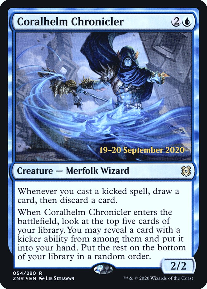 Chroniqueur de Corailgueule [Prerelease Promos Zendikar Rising]