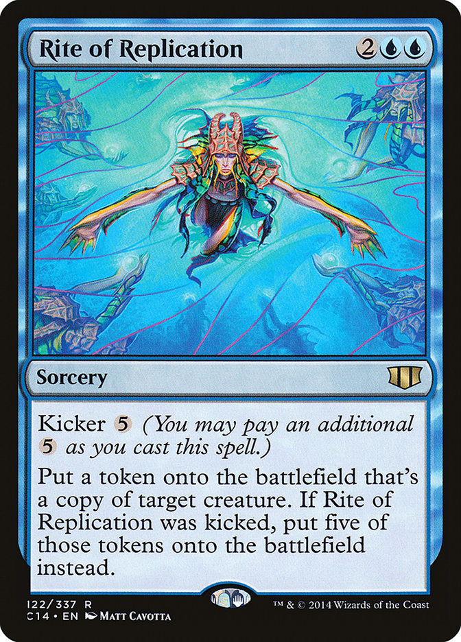 Rituel de réplication [Commander 2014]