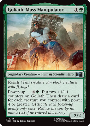 Goliath, manipulador de masas [Marvel Super Heroes Commander]