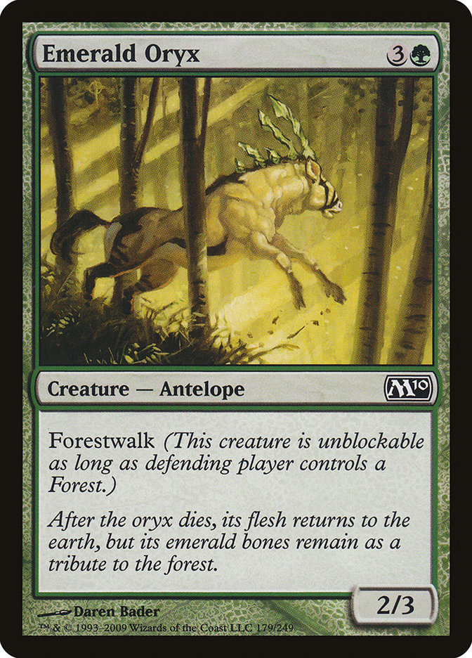 Oryx d'émeraude [Magic 2010]