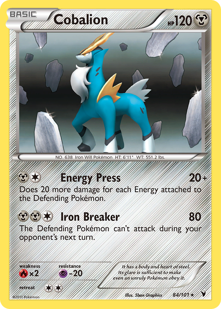 Cobalion (84/101) [Negro y Blanco: Victorias Majestuosas]