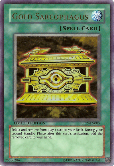 Sarcophage Doré [SJCS-FR005] Super Rare