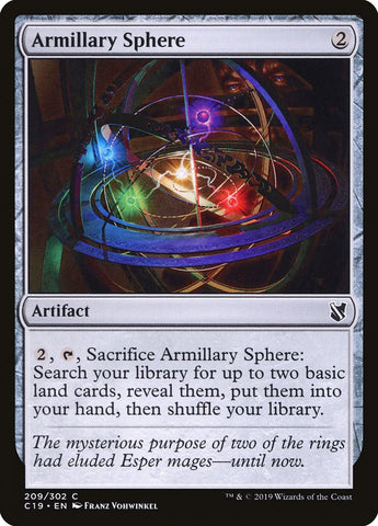 Esfera armilar [Commander 2019]