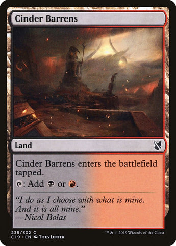 Páramos Cenicientos [Commander 2019]