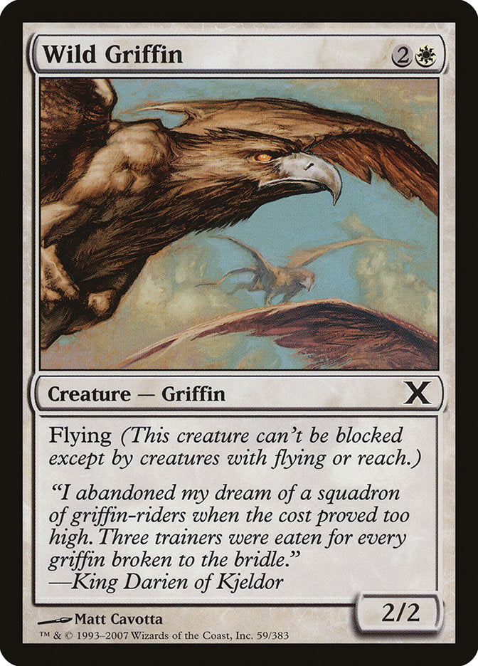 Griffon sauvage [Dixième édition]