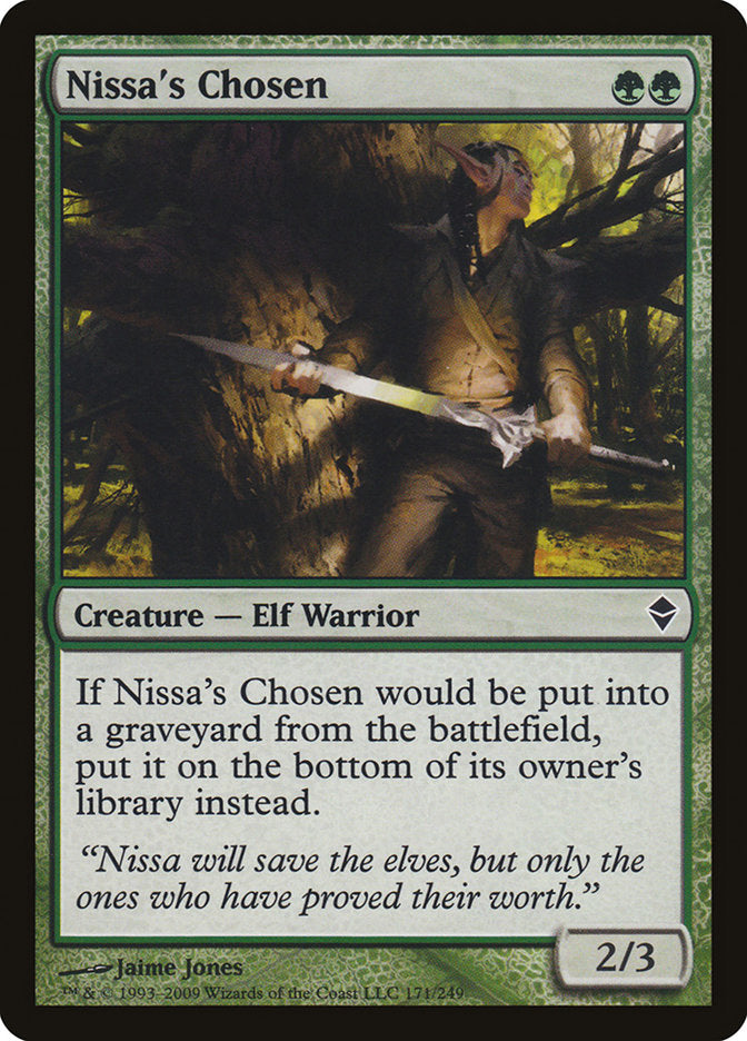 Élue de Nissa [Zendikar]