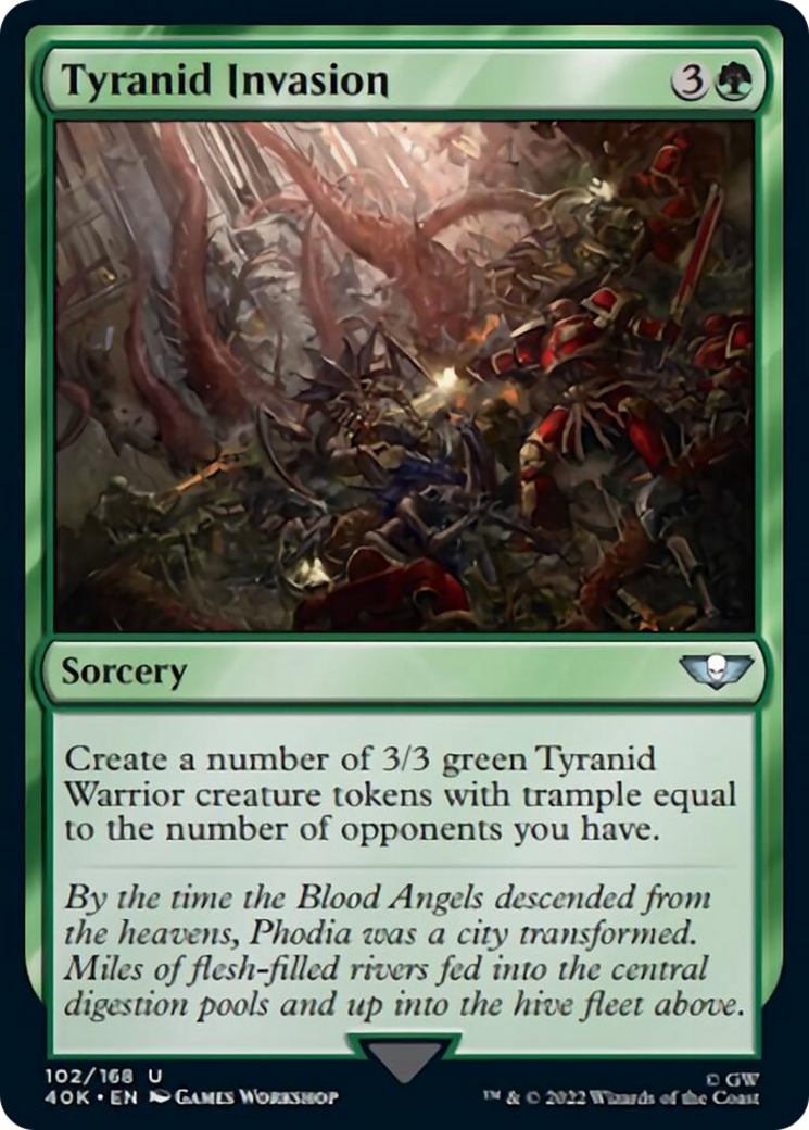Invasion Tyranide [Warhammer 40,000]