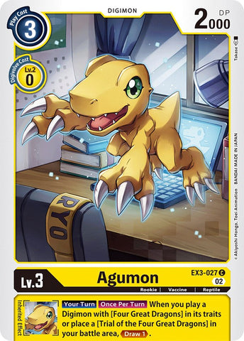 Agumon [EX3-027] [Rugido Dracónico]