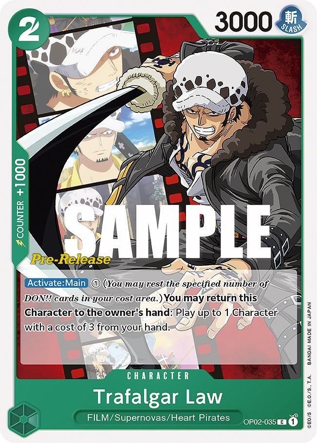 Trafalgar Law [Cartas de Pre-Lanzamiento de Paramount War]