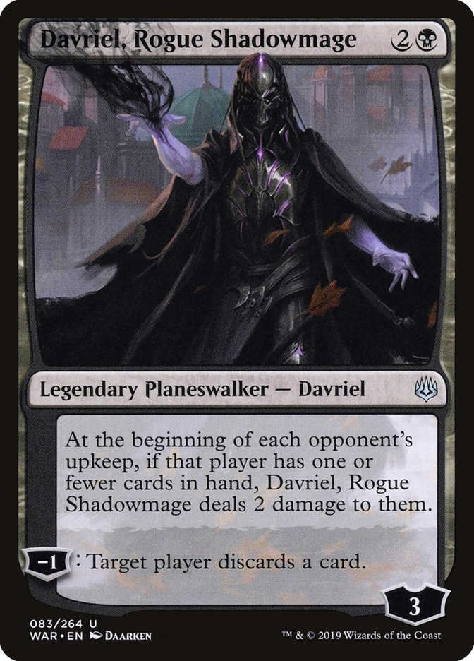 Davriel, mage de l'ombre scélérat [La Guerre des Planeswalkers]