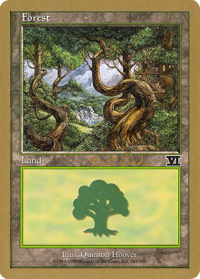 Bosque (ml347b) (Matt Linde) [World Championship Decks 1999]