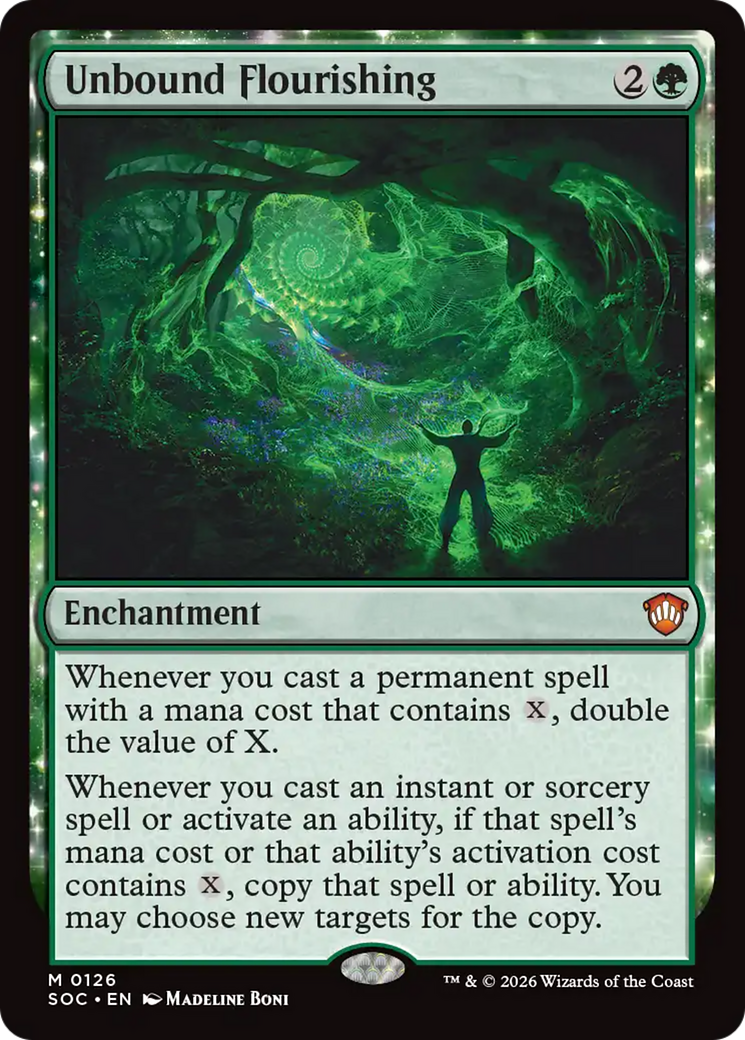 Florecimiento desatado [Secretos de Strixhaven Commander]