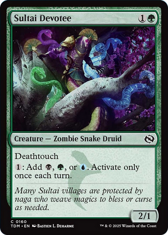 Devoto sultai [Tarkir: Dragonstorm]
