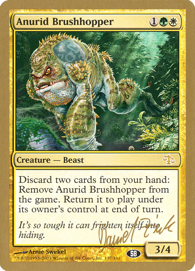 Saute-brousse anuride (Daniel Zink) (SB) [World Championship Decks 2003]