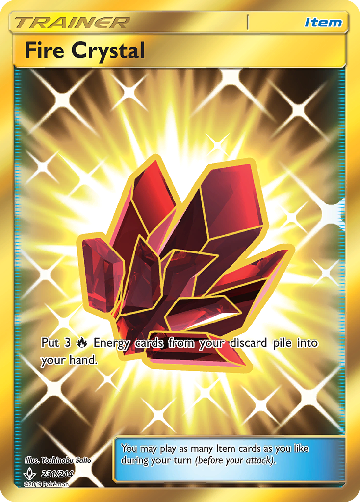 Cristal de Fuego (231/214) [Sol y Luna-Vínculos Indestructibles]