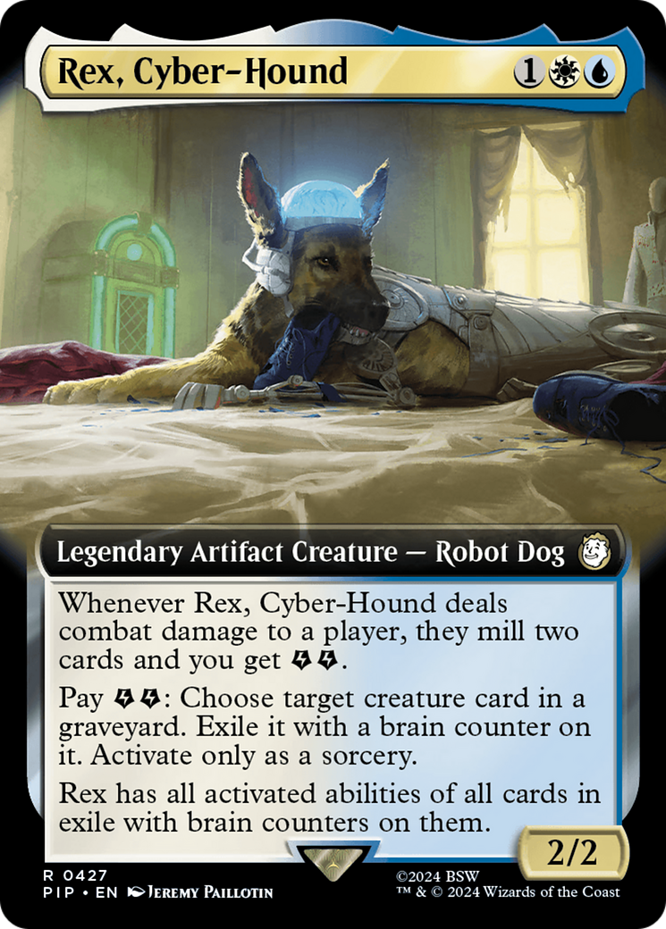 Rex, Cyberperro (Arte extendido) [Fallout]