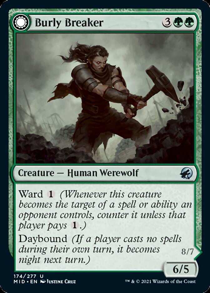Brute costaud // Démolisseur aux fibres tordues [Innistrad : Chasse de minuit]