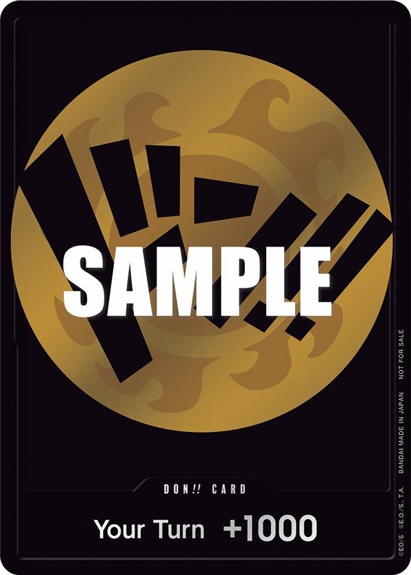 DON!! Carta (Bronce) [Cartas promocionales de One Piece]